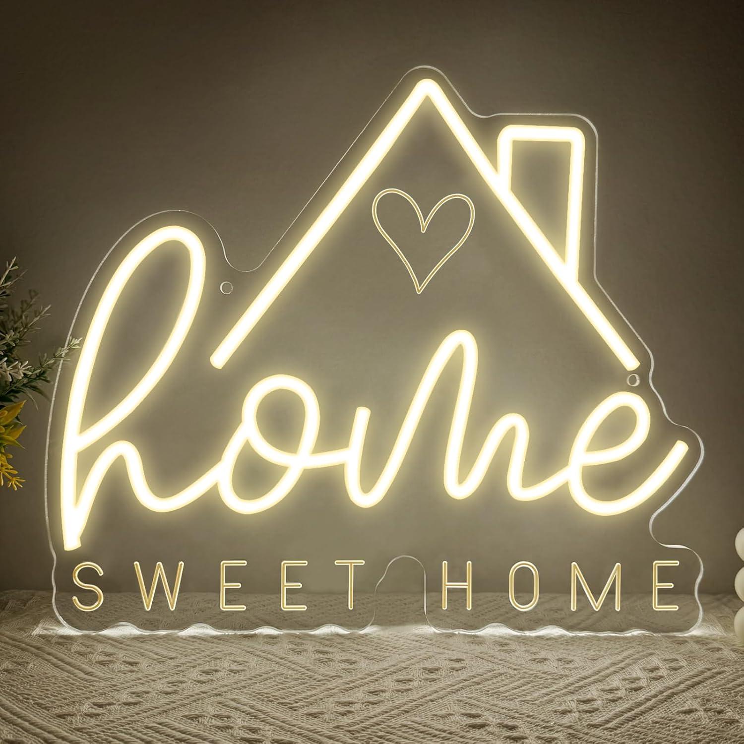Lighting Decor For Home - Enseigne néon « Sweet Home »