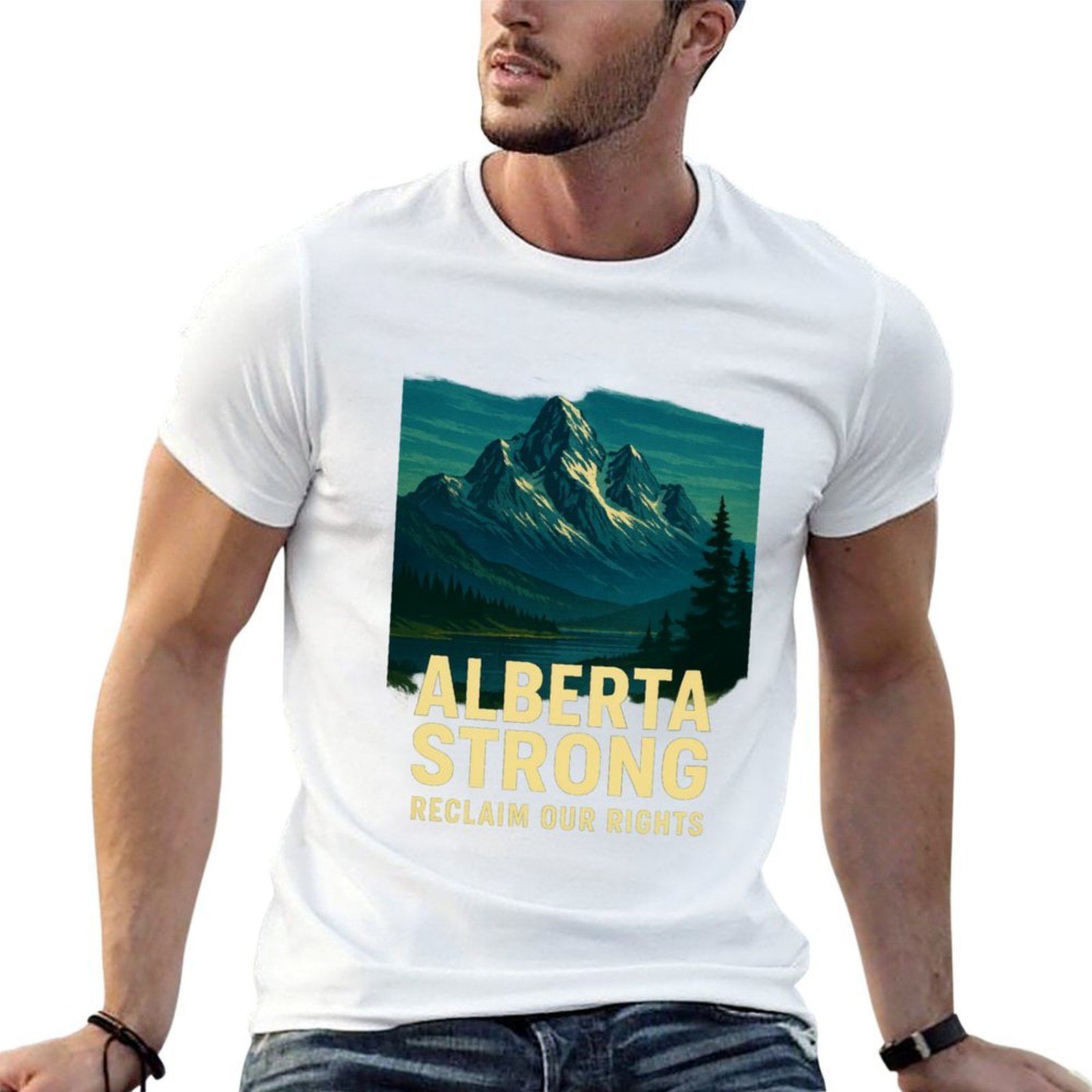 Alberta Lighting & Decor Edmonton Ab - Alberta Strong T-Shirt Casual Light Summer