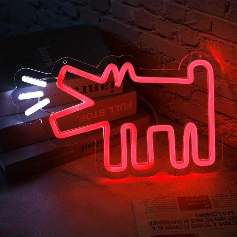 Lighting Decor Store - Lampe Néon LED « Chien qui
