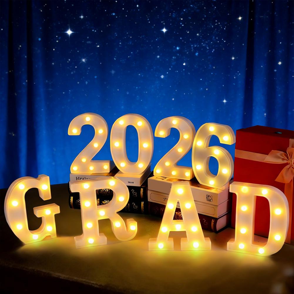 Light Up Letters Marquee - 8/9 pièces 2026 Grad Light-up lettre