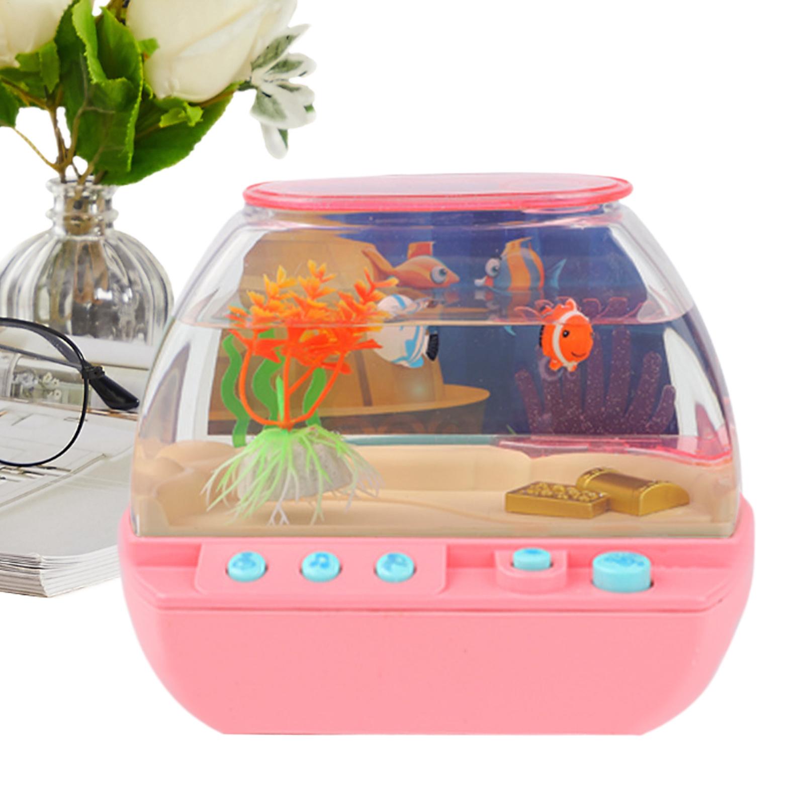 Lighting Decor For Home - Aquarium jouet décoratif avec musique et