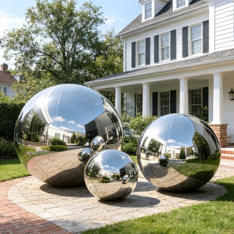 Disco Ball Mirror - Lot de 3 Boules Miroir Gonflables