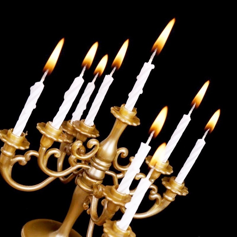 Candle Holder Set - 2026 Lot de 9 bougies et