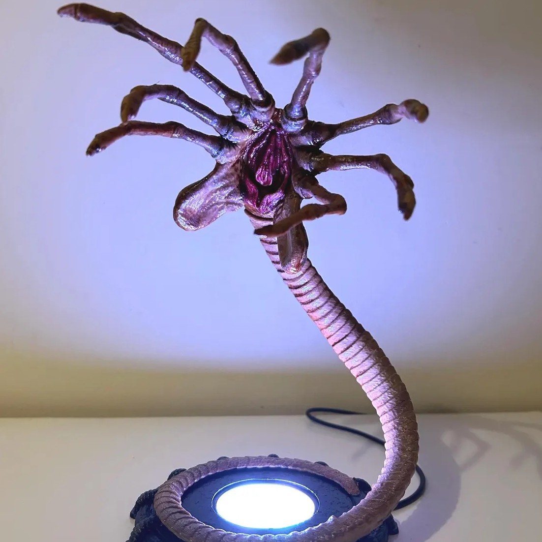 Lighting Decor For Home - Lampe Alien Facehugger, veilleuse, décoration de