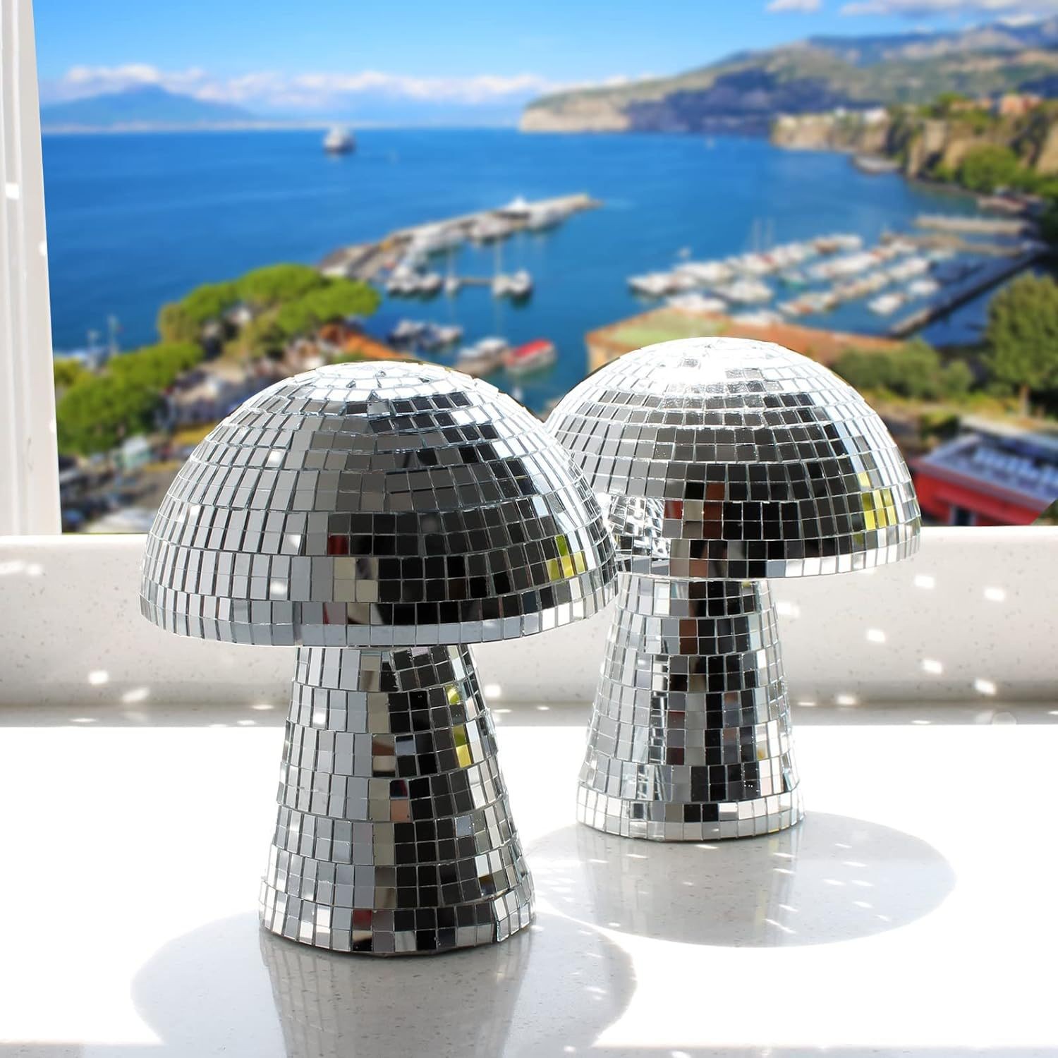 Disco Ball Mirror - Boule disco en forme de champignon