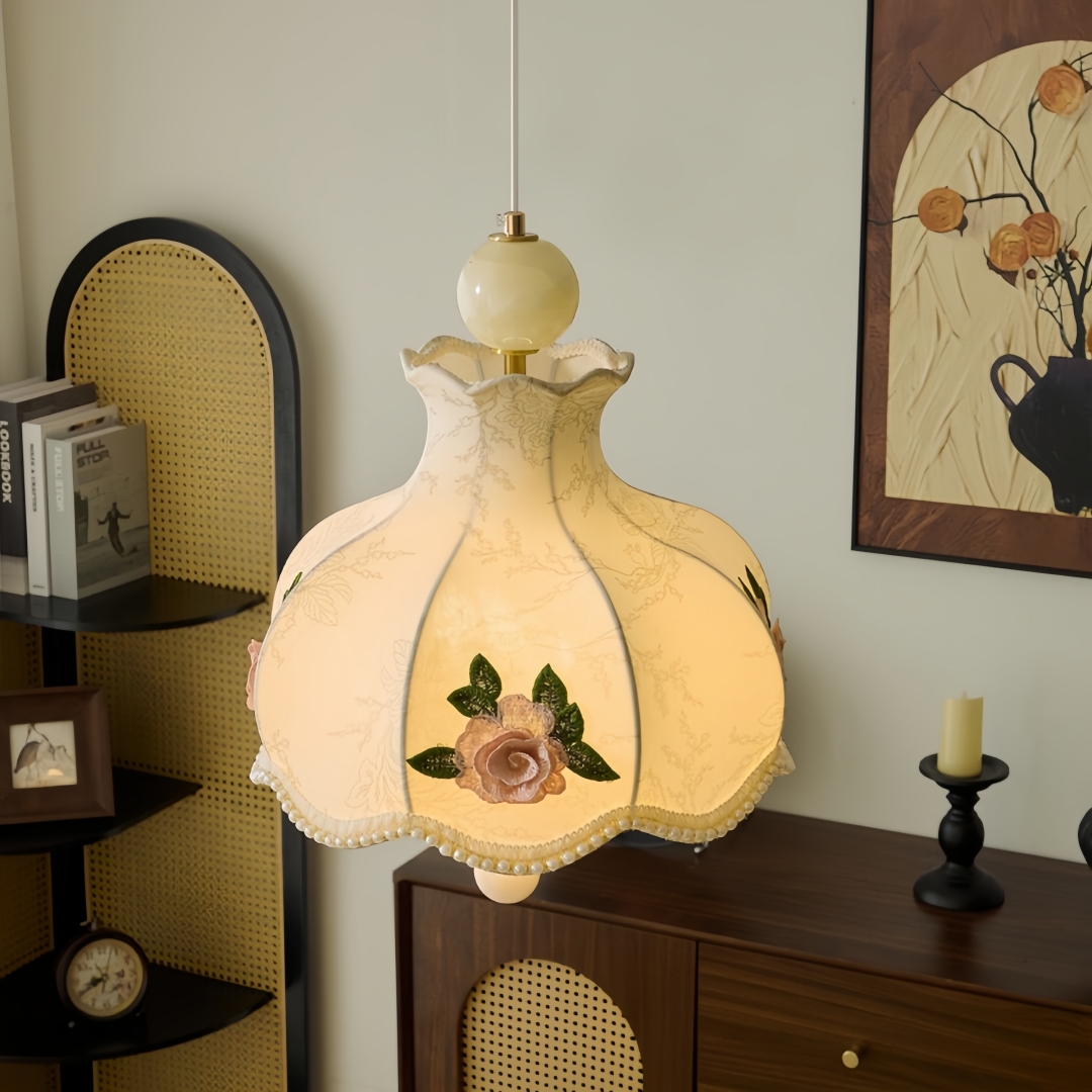 Decor Timeless Lighting - Lustre élégant en forme de rose,