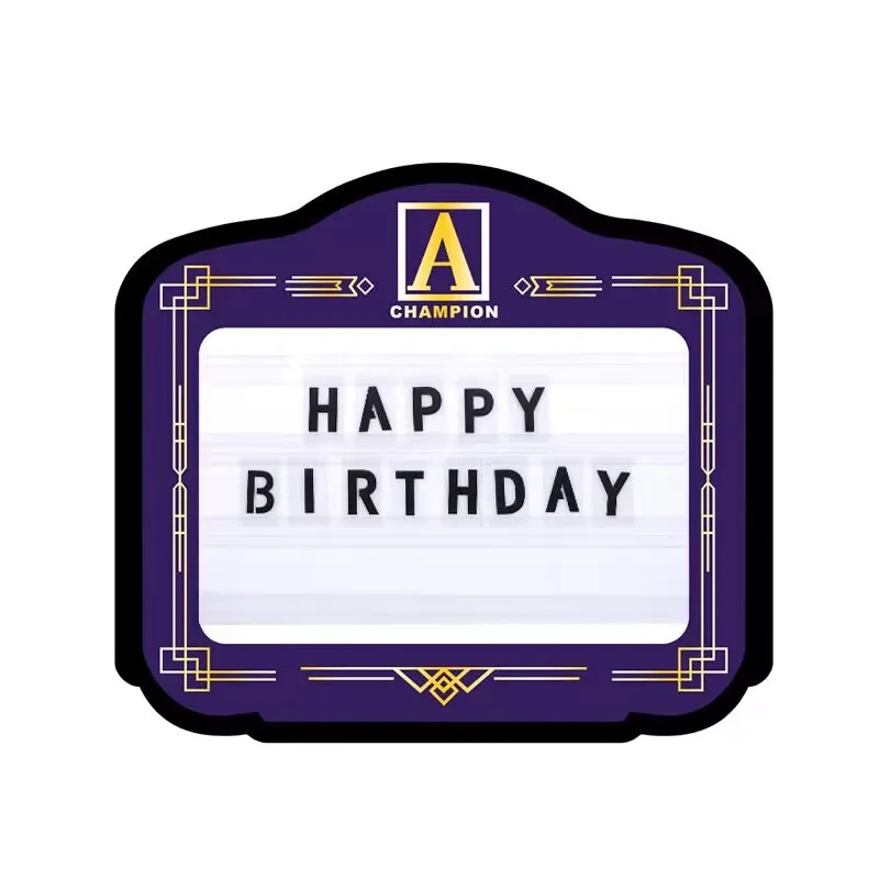Light Up Letters Marquee - Panneau de Message personnalisé avec lettres