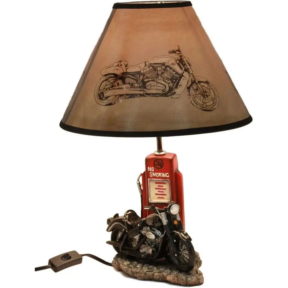 Lighting Decor For Home - Lampe de bureau vintage rétro noire