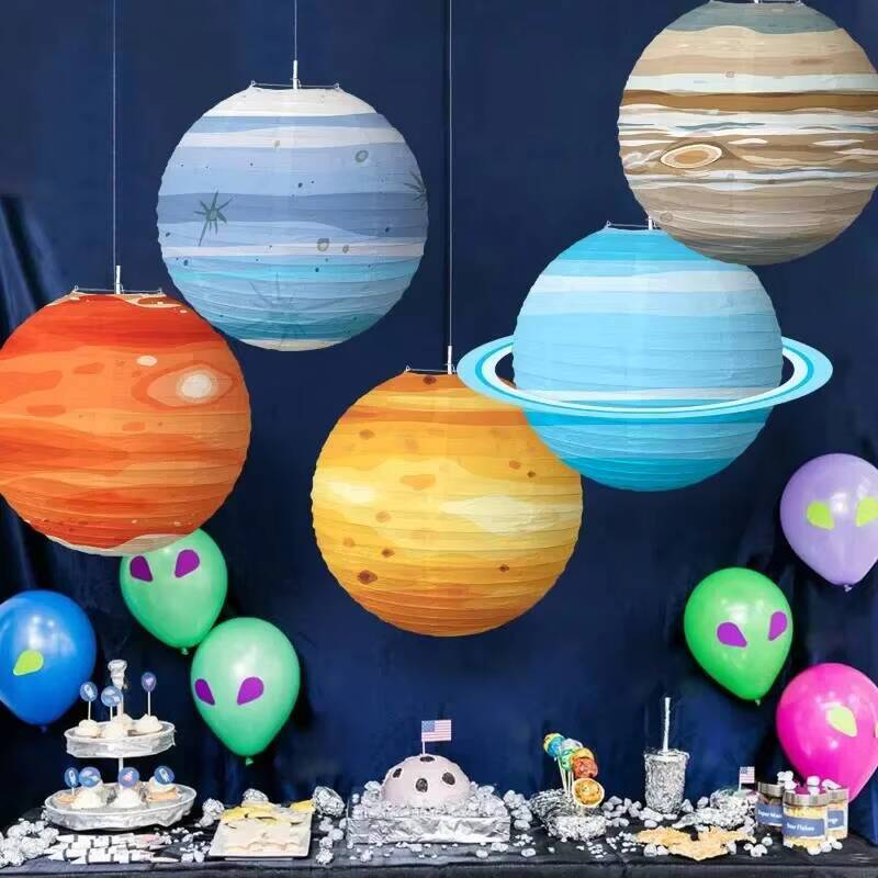 Lantern Paper Solar - 8、16 pièces 30Cm lanternes pliables portables