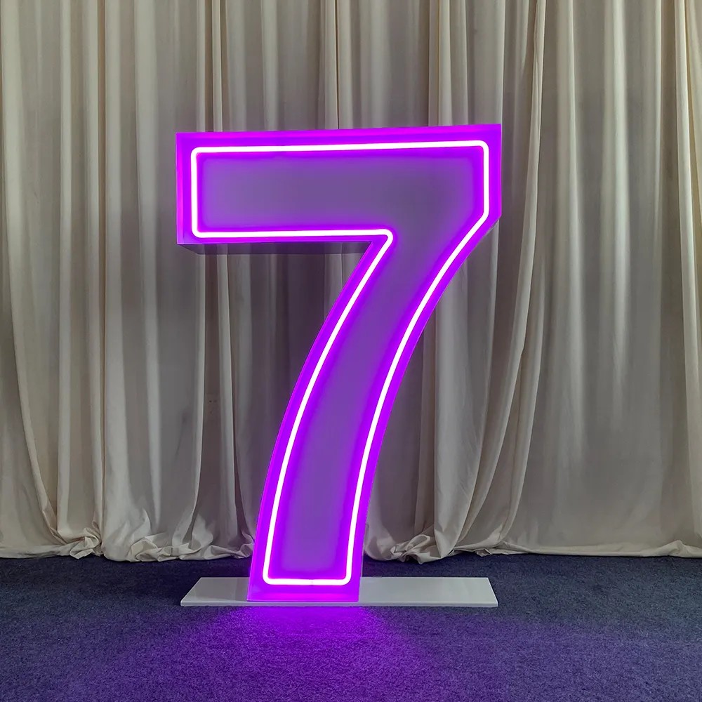 Light Up Letters Marquee - Diode électroluminescente RGB néon, grandes lettres,