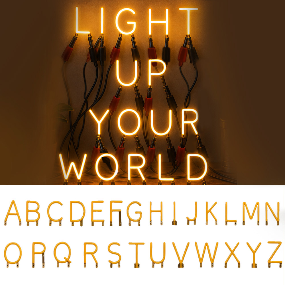 Lighting Decor Store - Lettres LED à filament 3V de