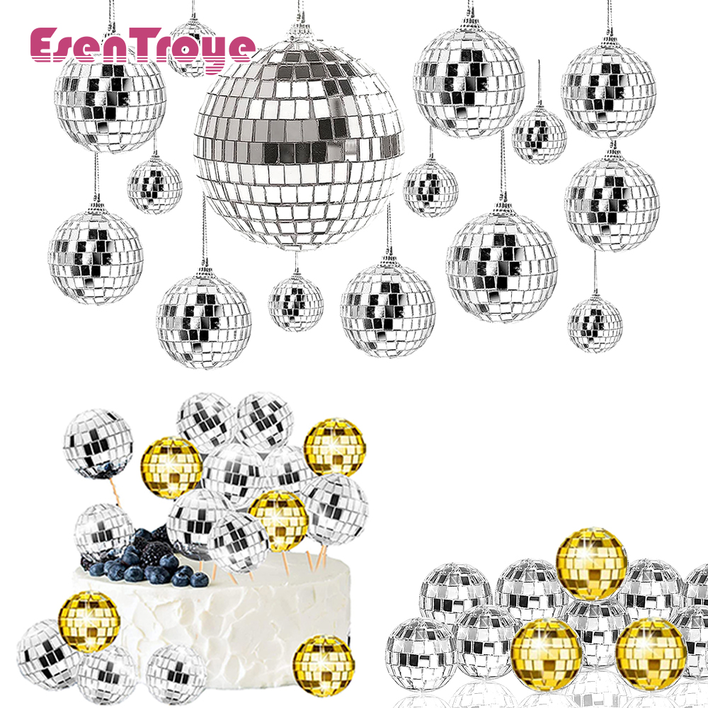 Disco Ball Mirror - Décorations de fête Disco, boule de