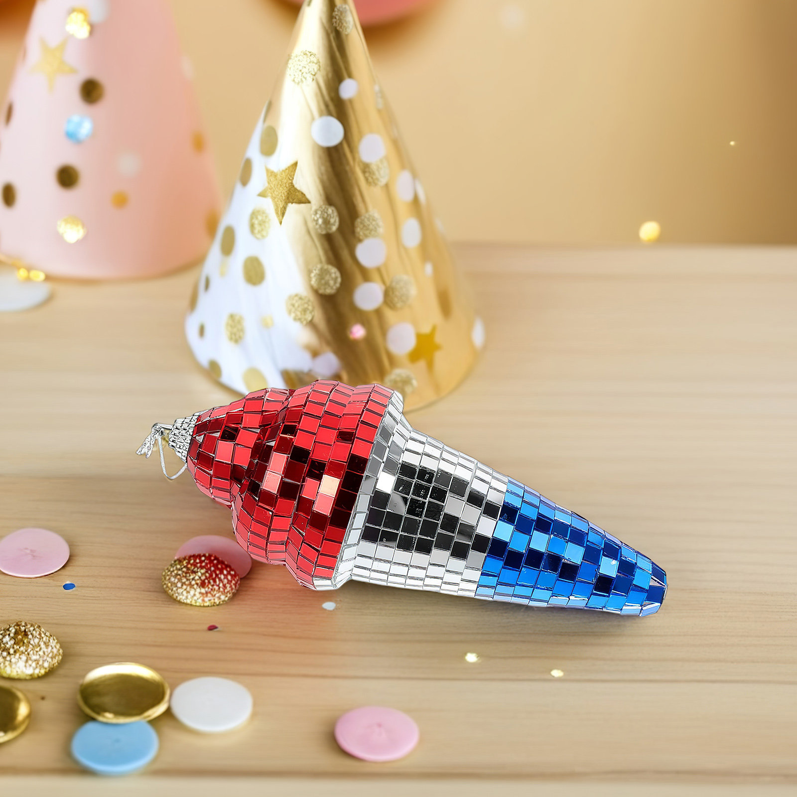 Mini boule disco suspendue eff - Disco Ball Mirror avis et prix