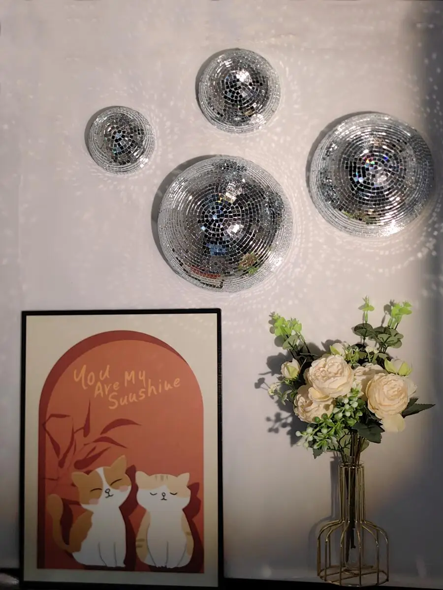 Boule Disco murale avec motifs - Disco Ball Mirror avis et prix