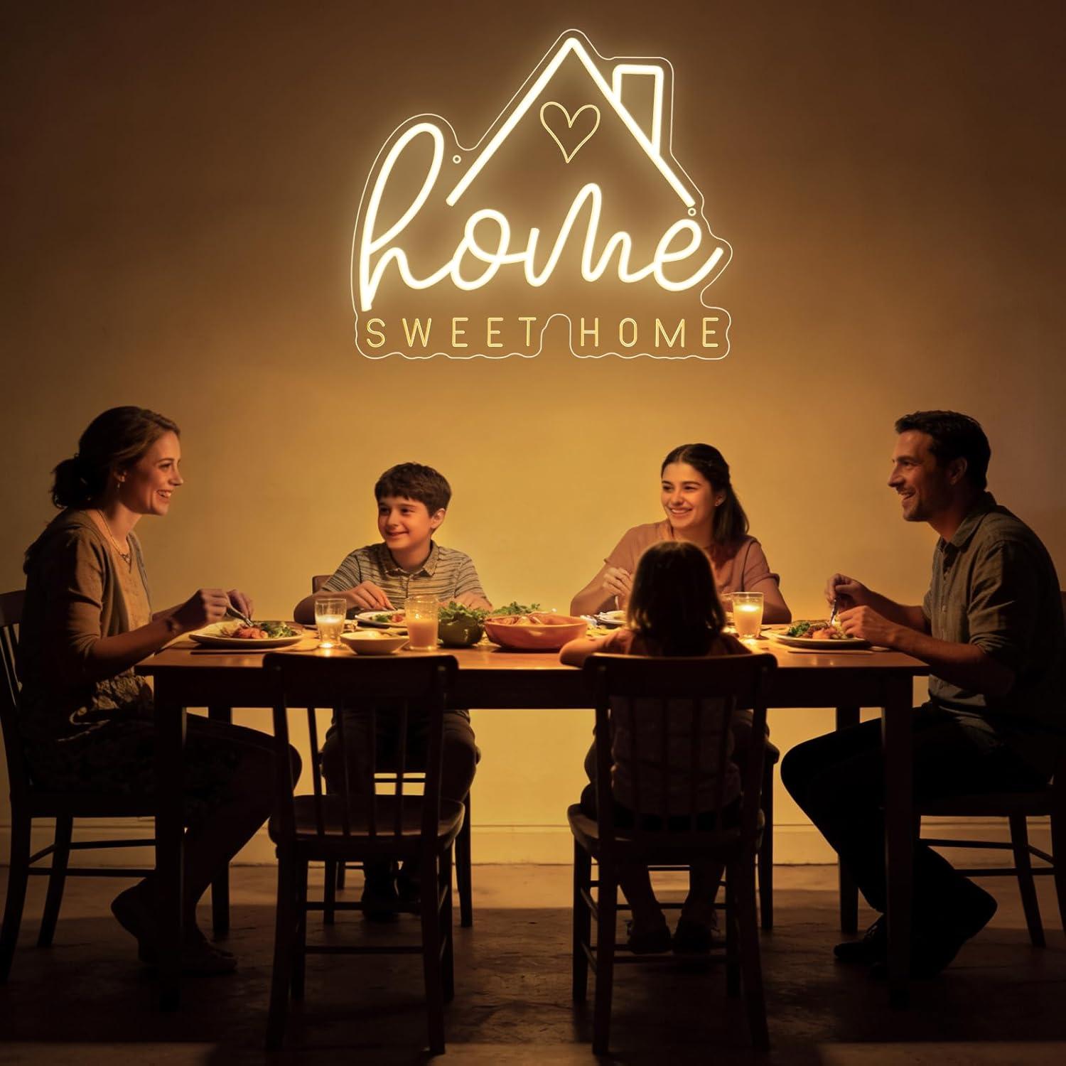 Enseigne néon « Sweet Home » a - Lighting Decor For Home avis et prix