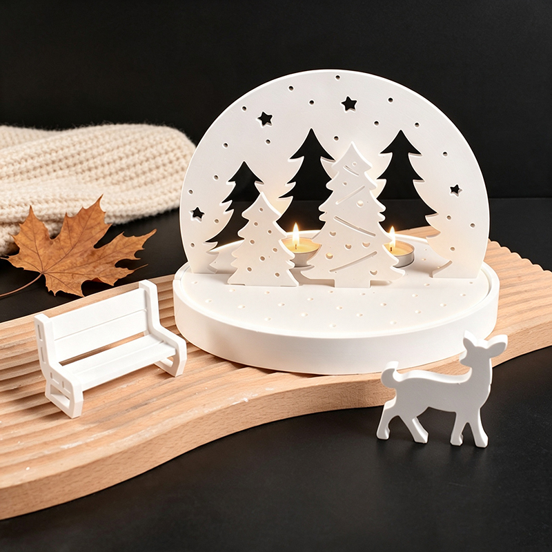 Moule en silicone pour bougeoi - Candle Holder Set avis et prix
