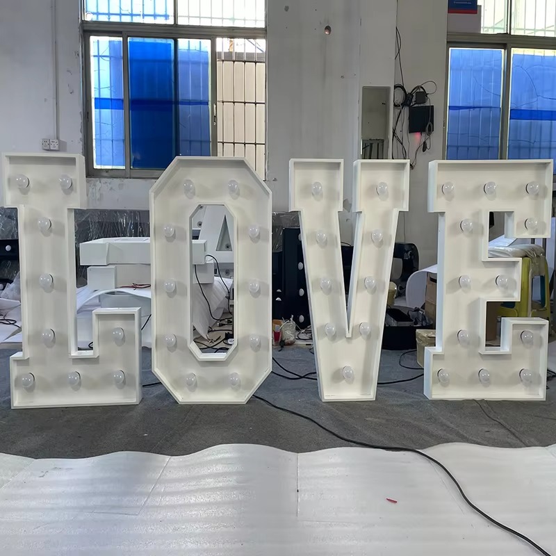 Décor Marry Me lumières chapit - Light Up Letters Marquee avis et prix