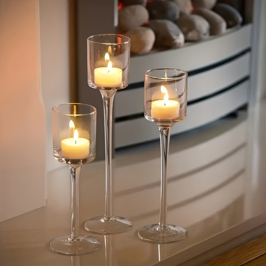 Ensemble de bougeoirs en verre - Candle Holder Set avis et prix