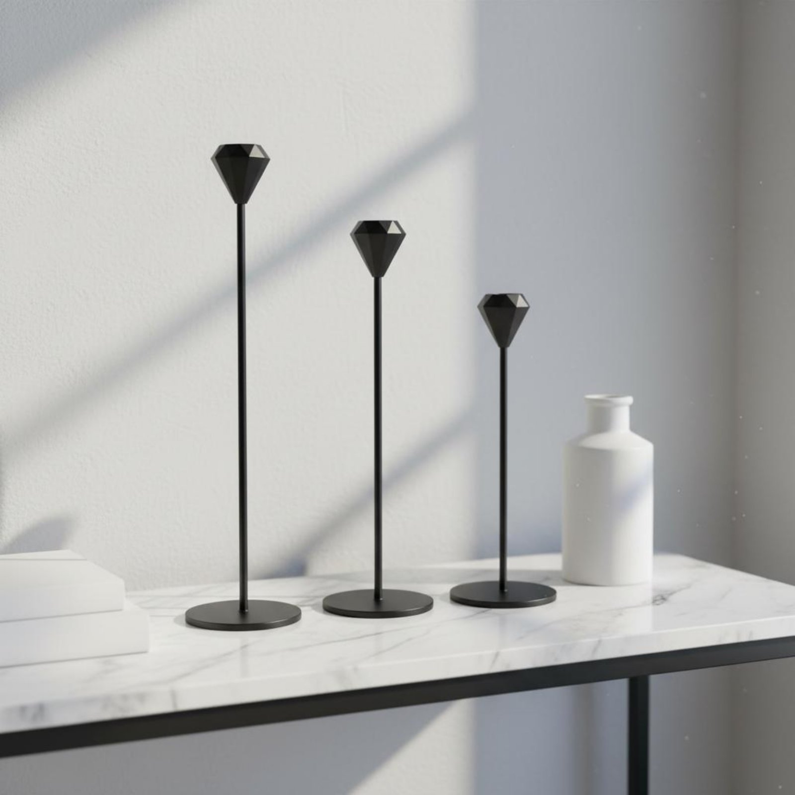Ensemble de 3 chandeliers en c - Candle Holder Set avis et prix