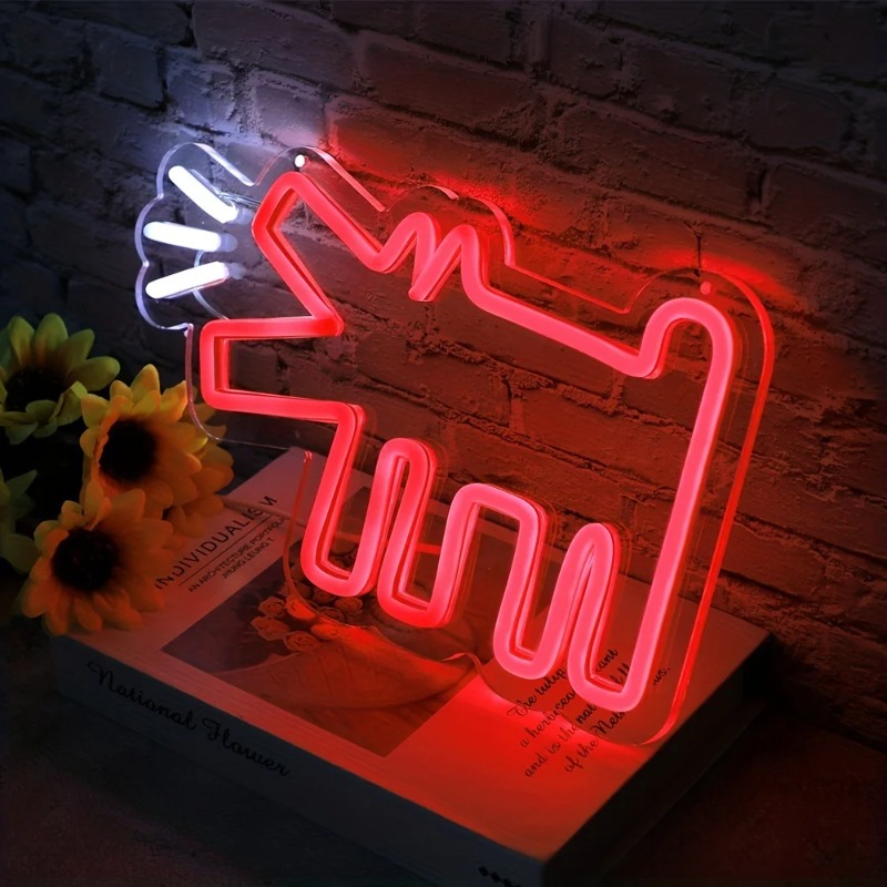 Lampe Néon LED « Chien qui abo - Lighting Decor Store avis et prix