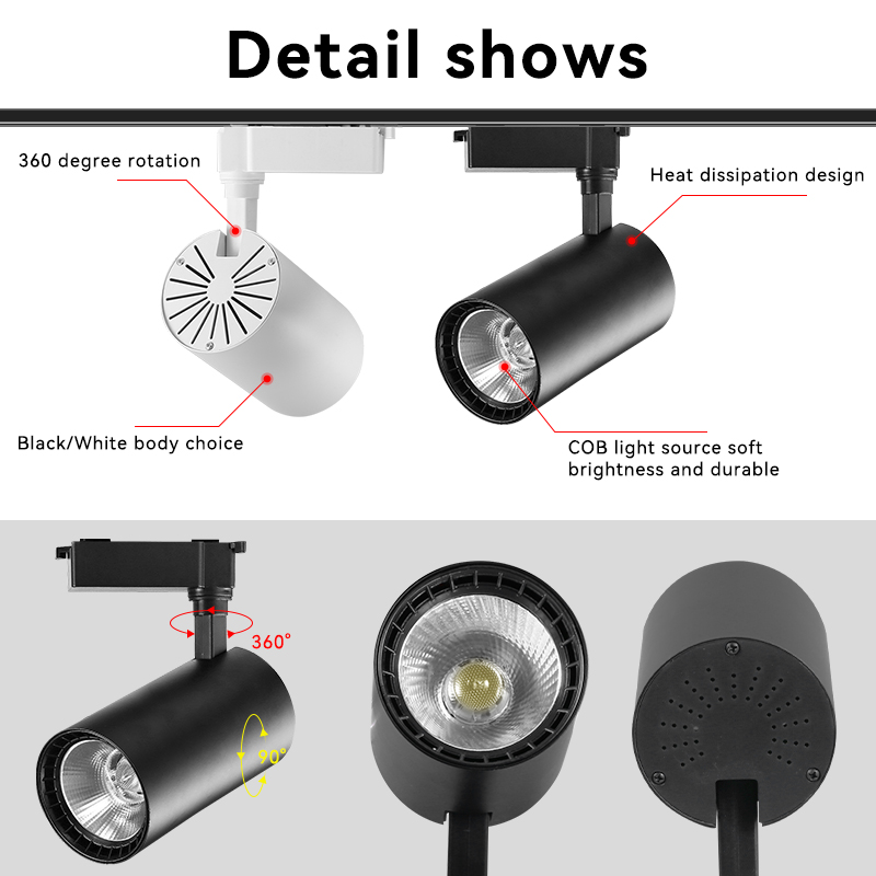 Éclairage sur Rail Led COB, Sp - Lighting Decor Store avis et prix