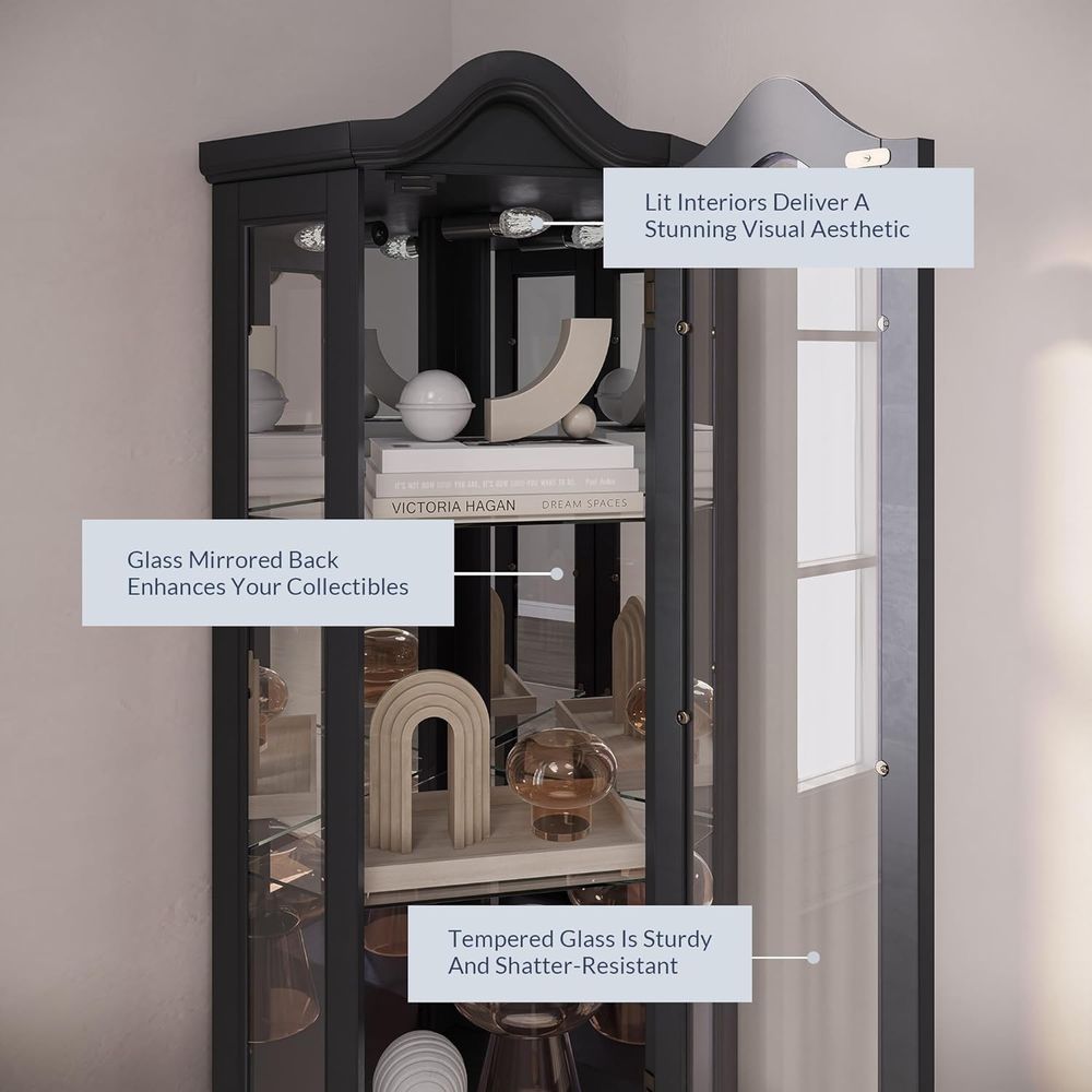 Vitrine d'exposition en verre  - Lighting & Home Decor Studio Photos avis et prix