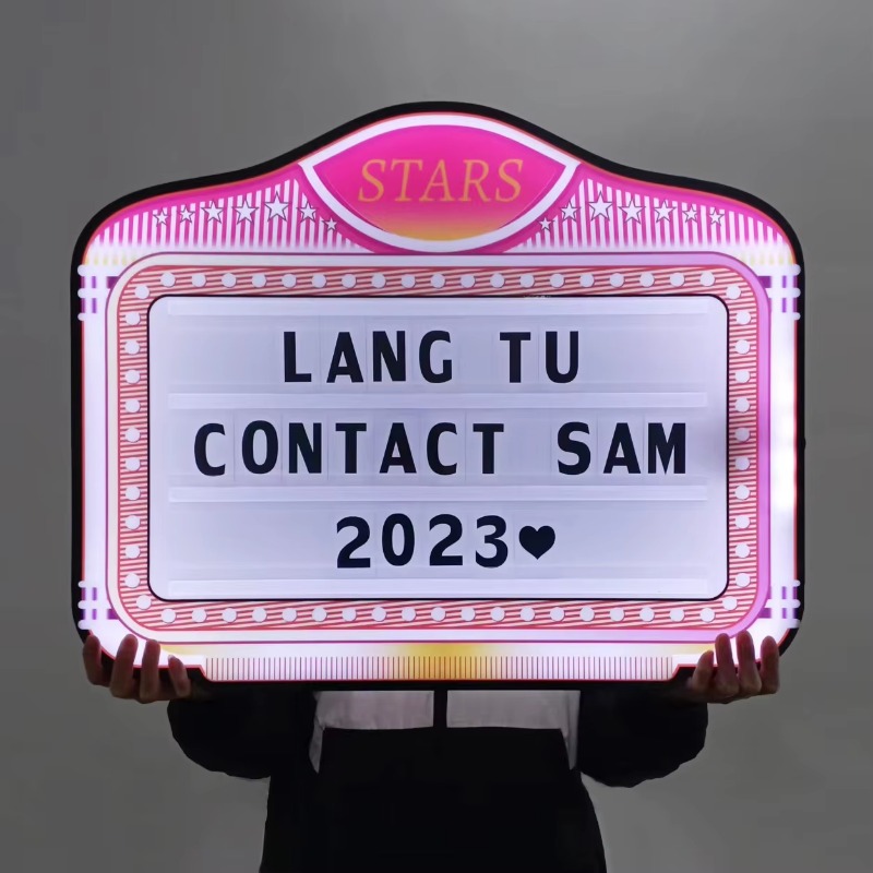 Support d'affichage LED person - Light Up Letters Marquee avis et prix