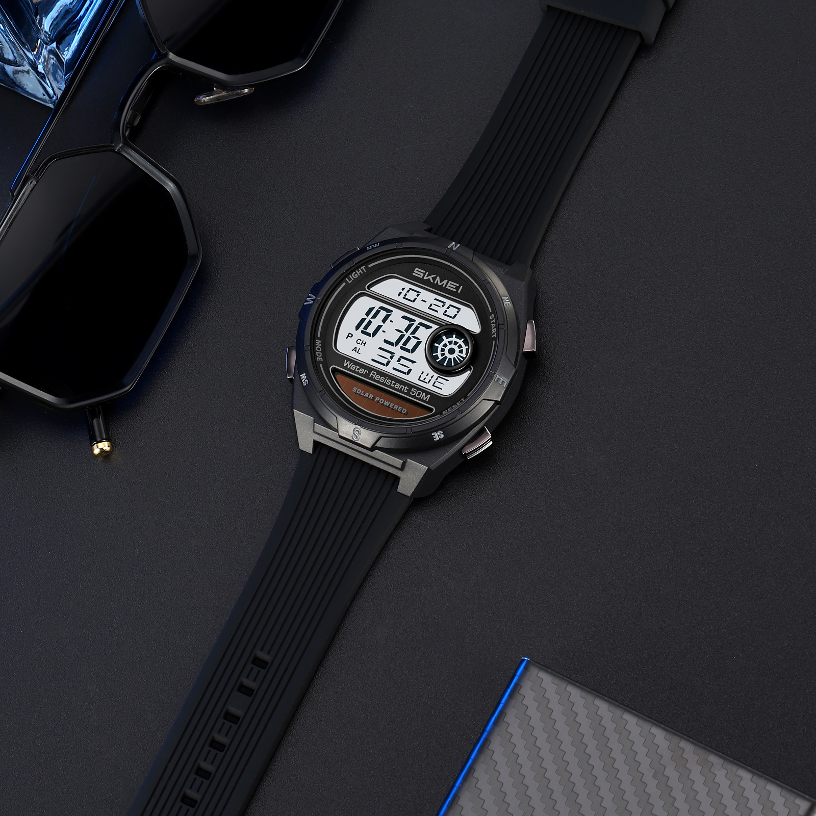 Montre digitale solaire SKMEI  - Lantern Paper Solar avis et prix