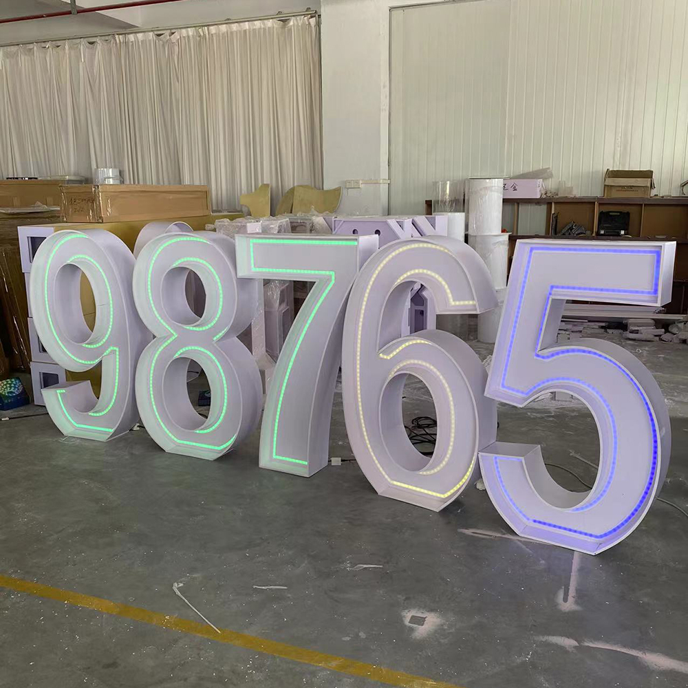 Lettres lumineuses géantes LED - Light Up Letters Marquee avis et prix