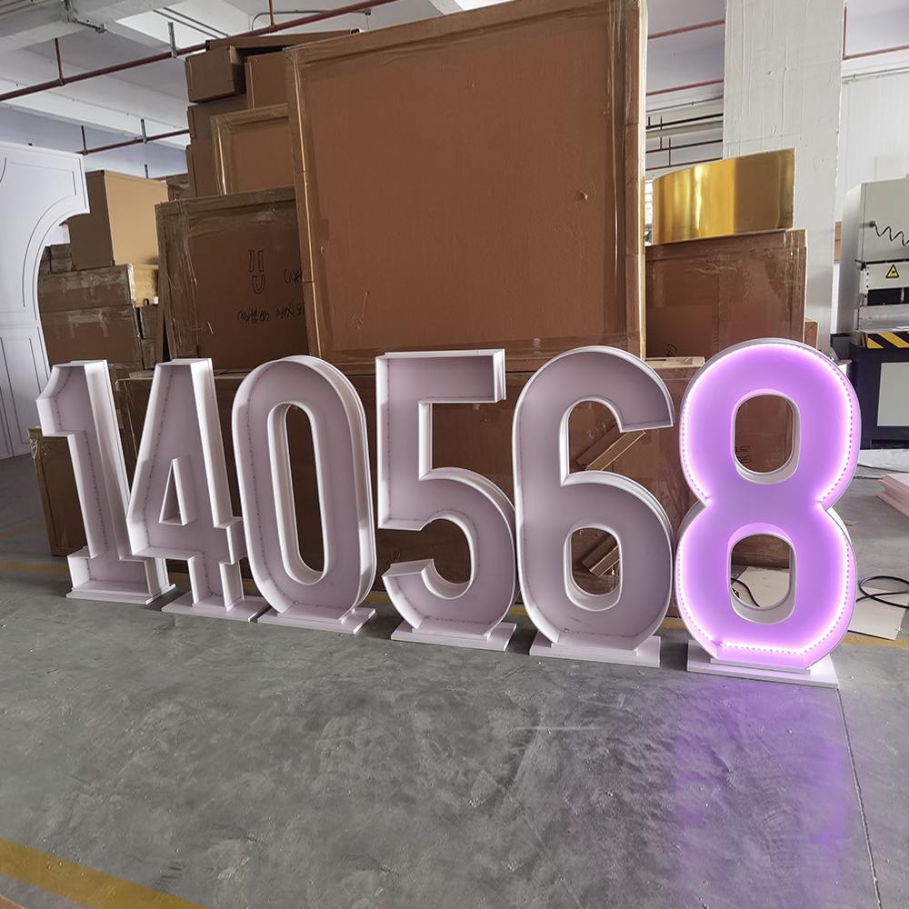 Lettres lumineuses géantes LED - Light Up Letters Marquee avis et prix