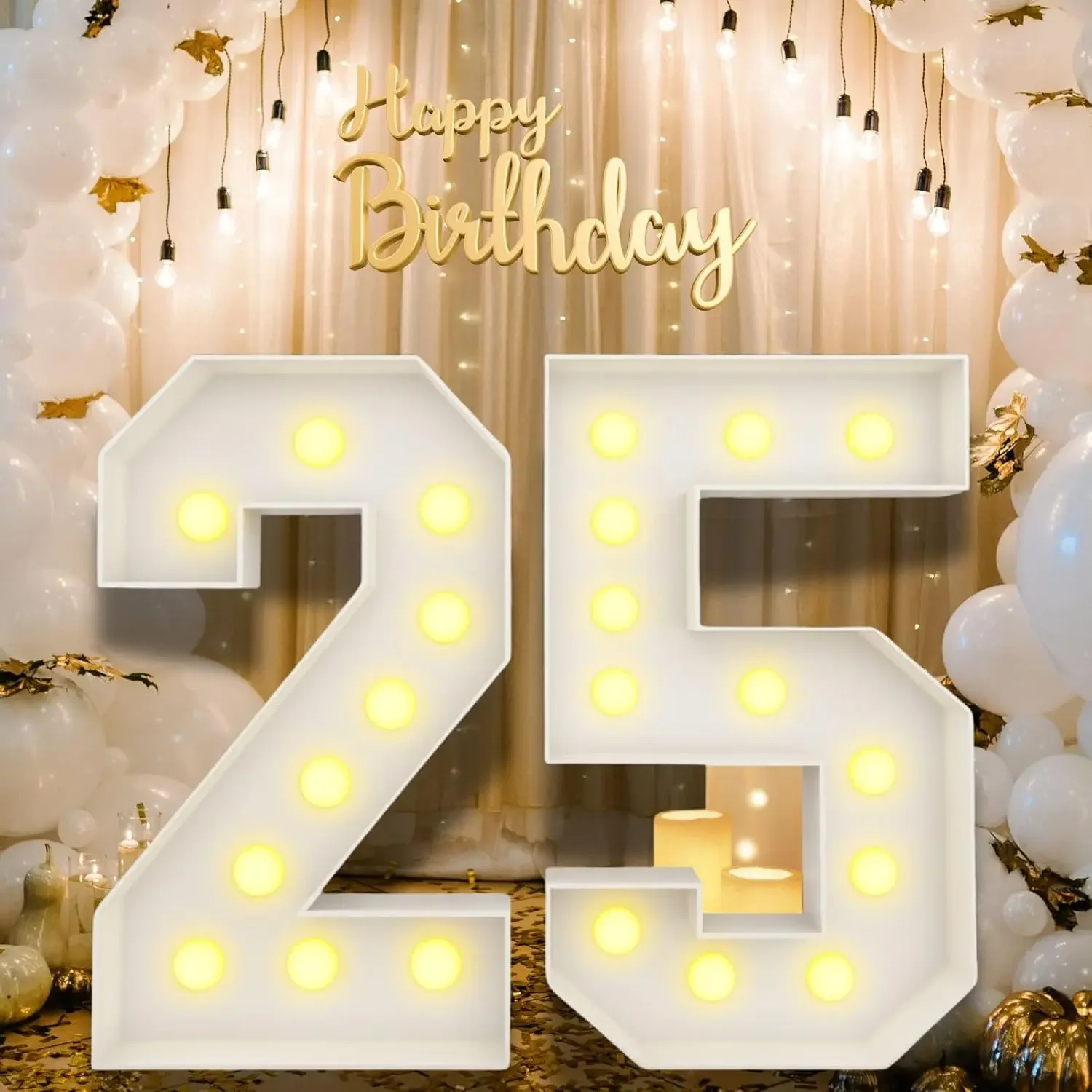 Chiffres lumineux de type marq - Light Up Letters Marquee avis et prix