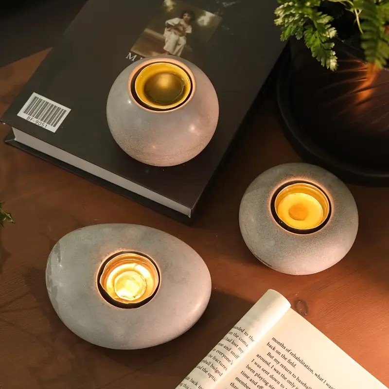 Moule en résine de Silicone de - Candle Holder Set avis et prix