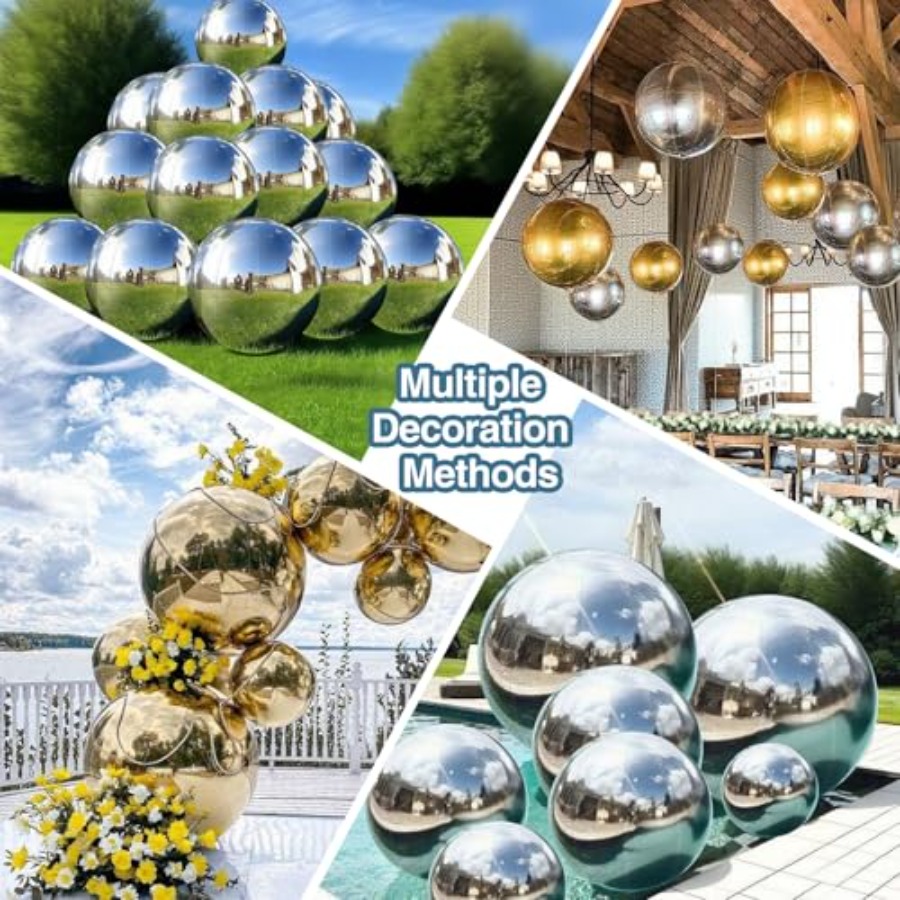 Lot de 3 Boules Miroir Gonflab - Disco Ball Mirror avis et prix