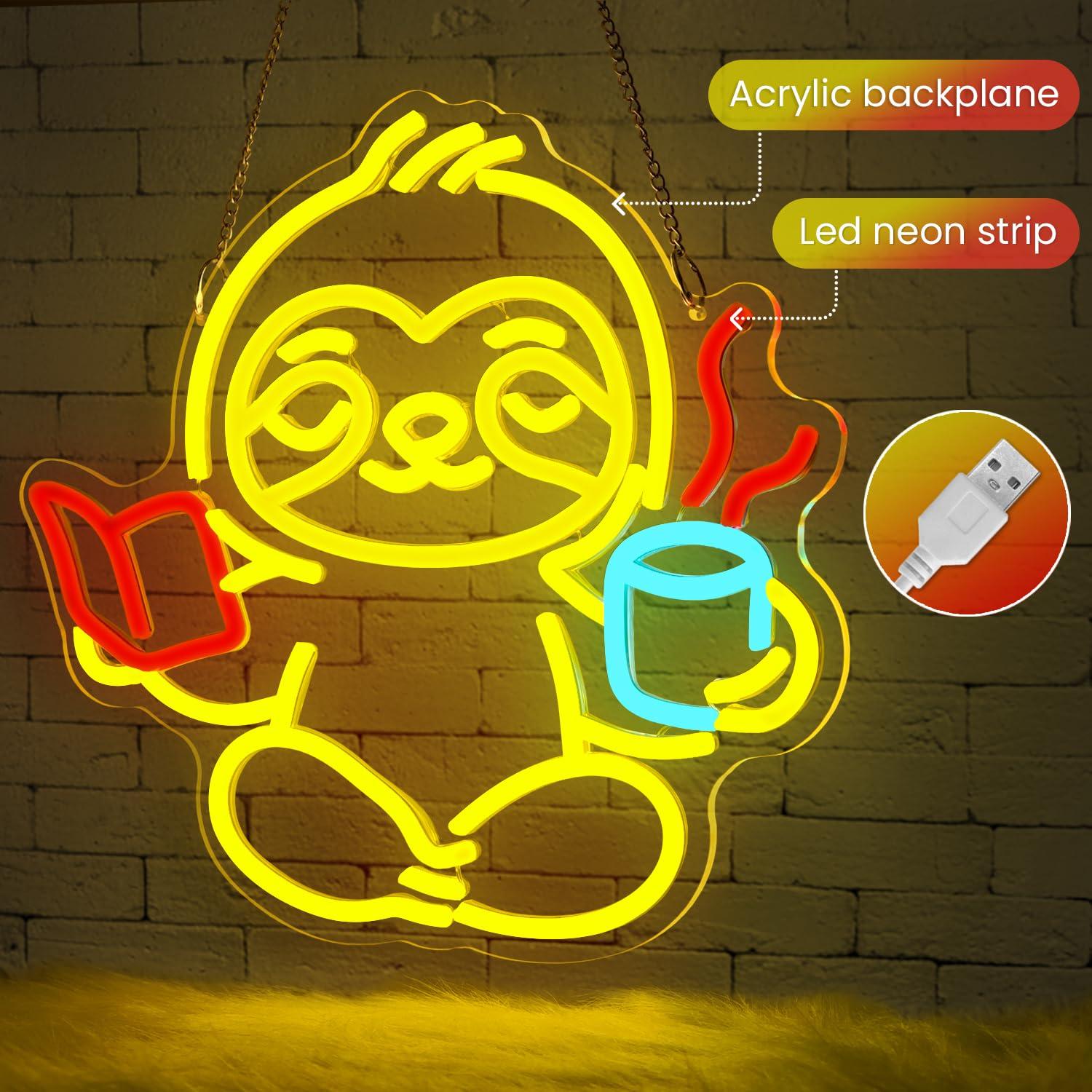Lampe néon LED USB à intensité - Lighting Decor For Home avis et prix