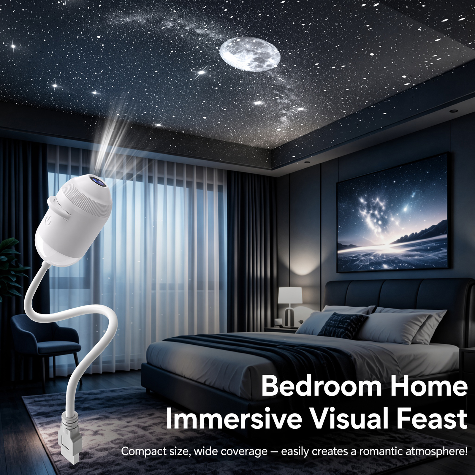 Projecteur de lumière nocturne - Lighting Decor For Home avis et prix