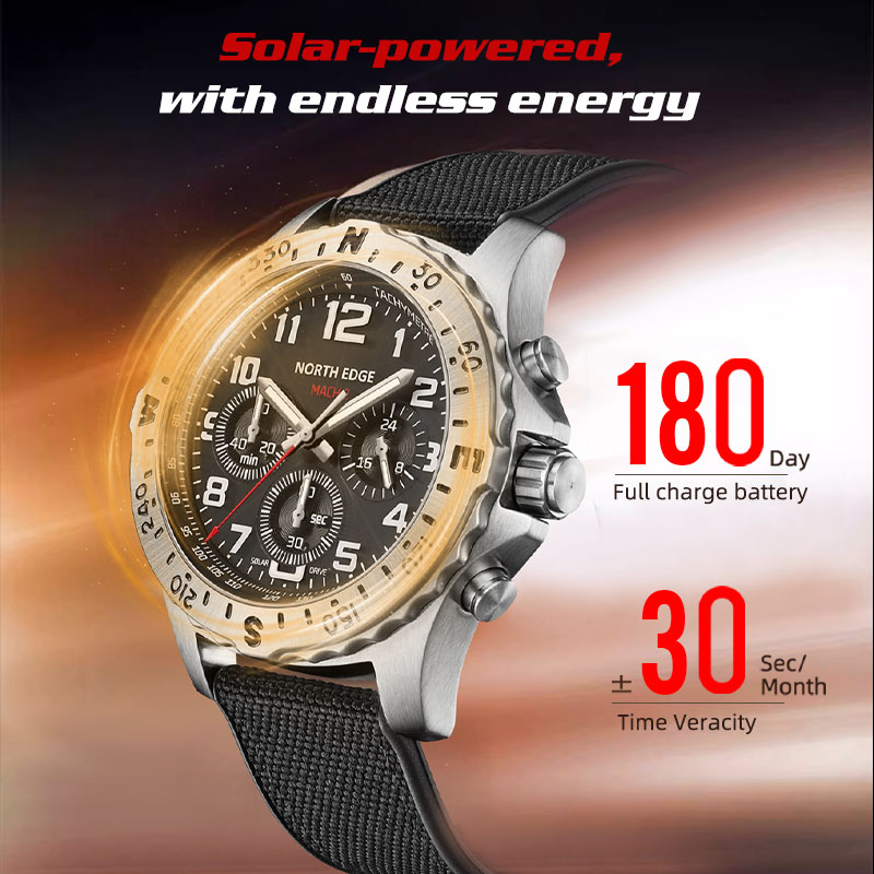 Km TH EDGE-Montre à quartz sol - Lantern Paper Solar avis et prix