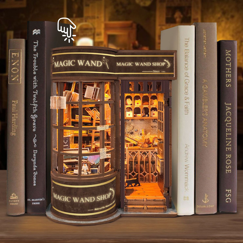 Kit de coin livre en bois, bag - Lighting Decor Store avis et prix