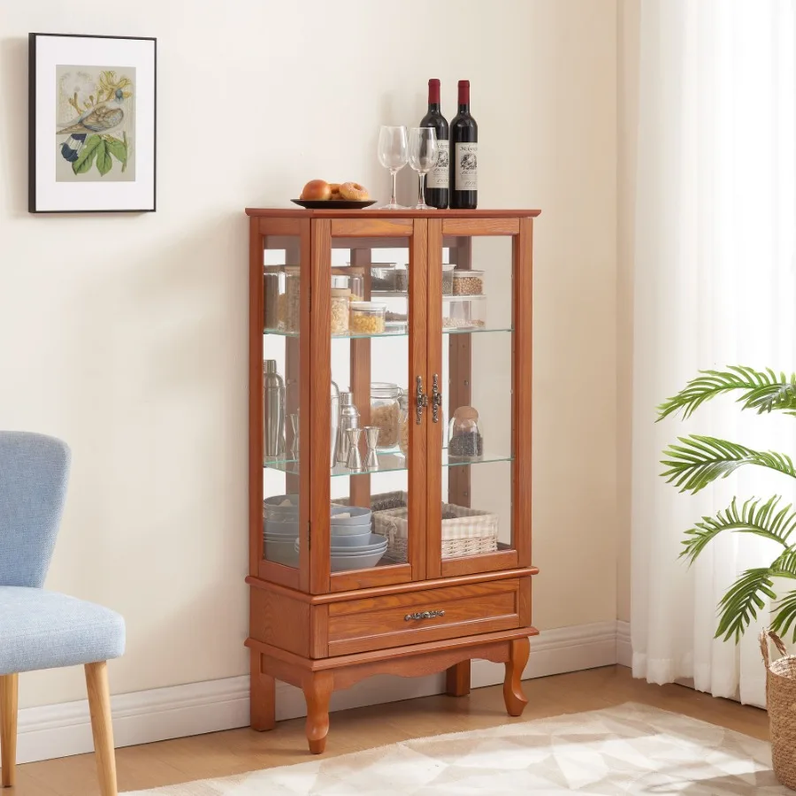 Vitrine en verre éclairée, arm - Lighting & Home Decor Studio Photos avis et prix