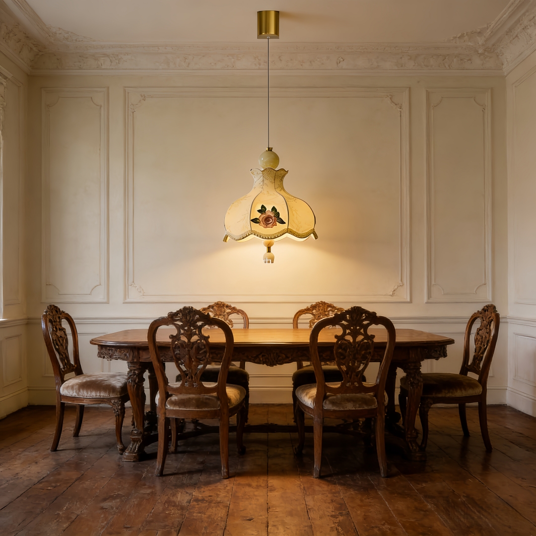 Lustre élégant en forme de ros - Decor Timeless Lighting avis et prix