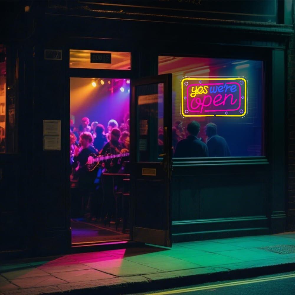 Enseigne néon « Oui, nous somm - Lighting Decor Store avis et prix