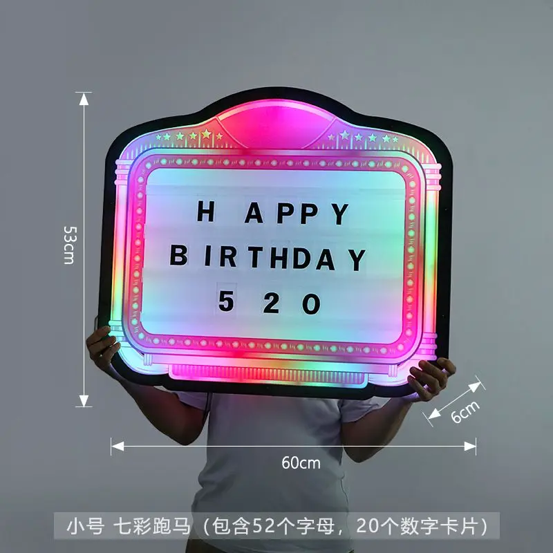 Panneau de Message personnalis - Light Up Letters Marquee avis et prix
