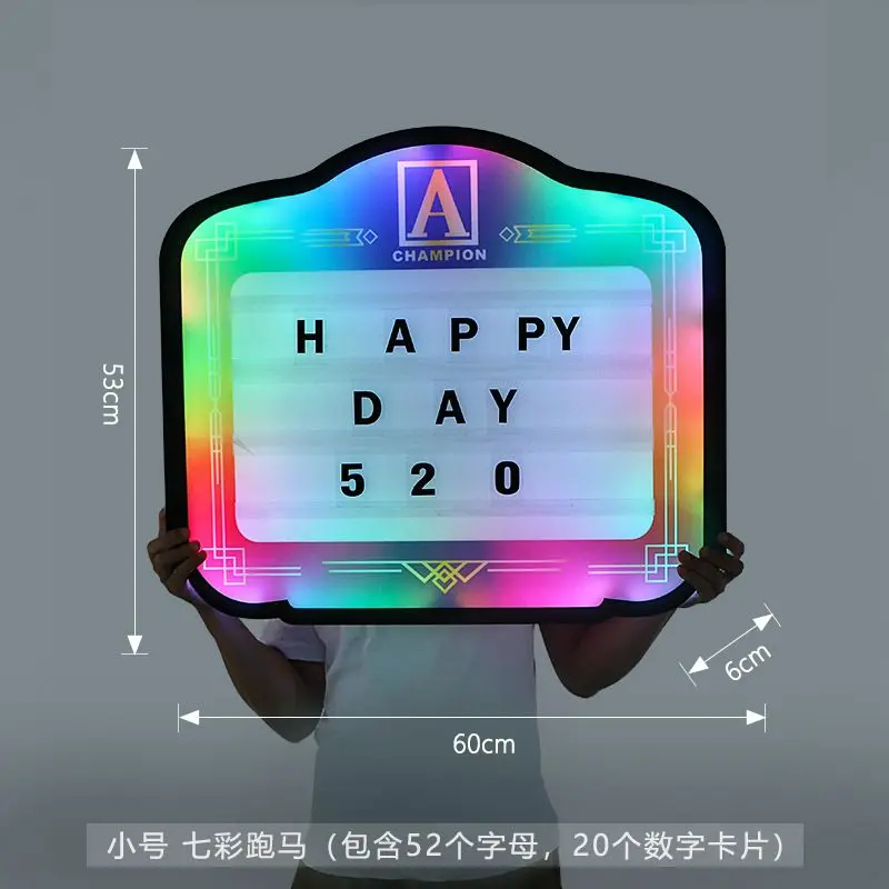 Panneau de Message personnalis - Light Up Letters Marquee avis et prix