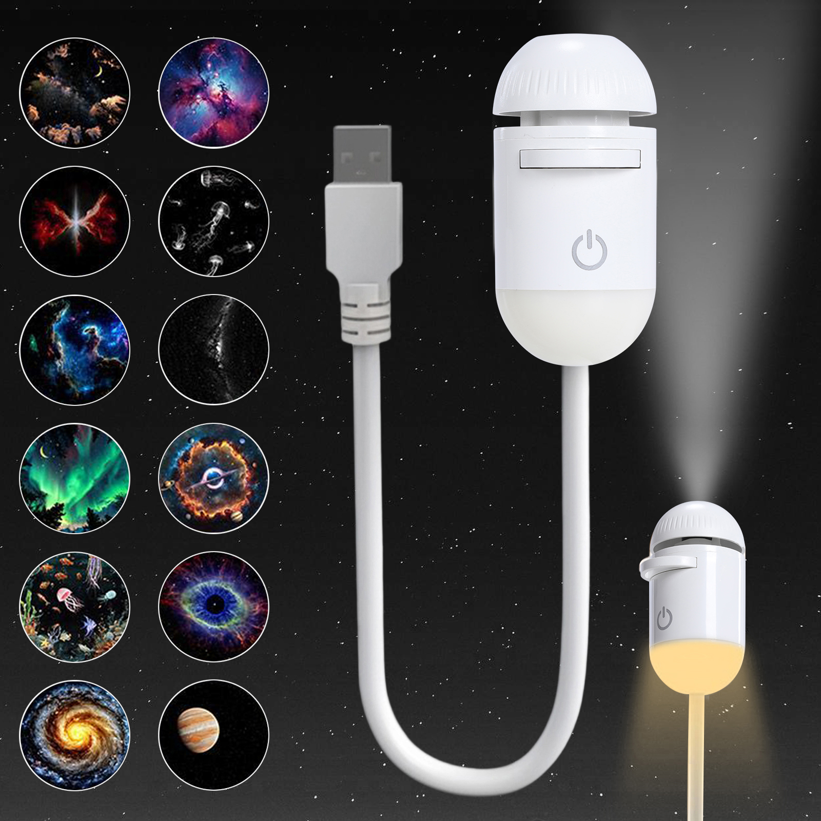 Projecteur de lumière nocturne - Lighting Decor For Home avis et prix