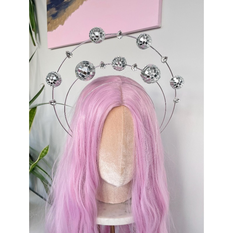 Serre-tête Disco Double Anneau - Disco Ball Mirror avis et prix