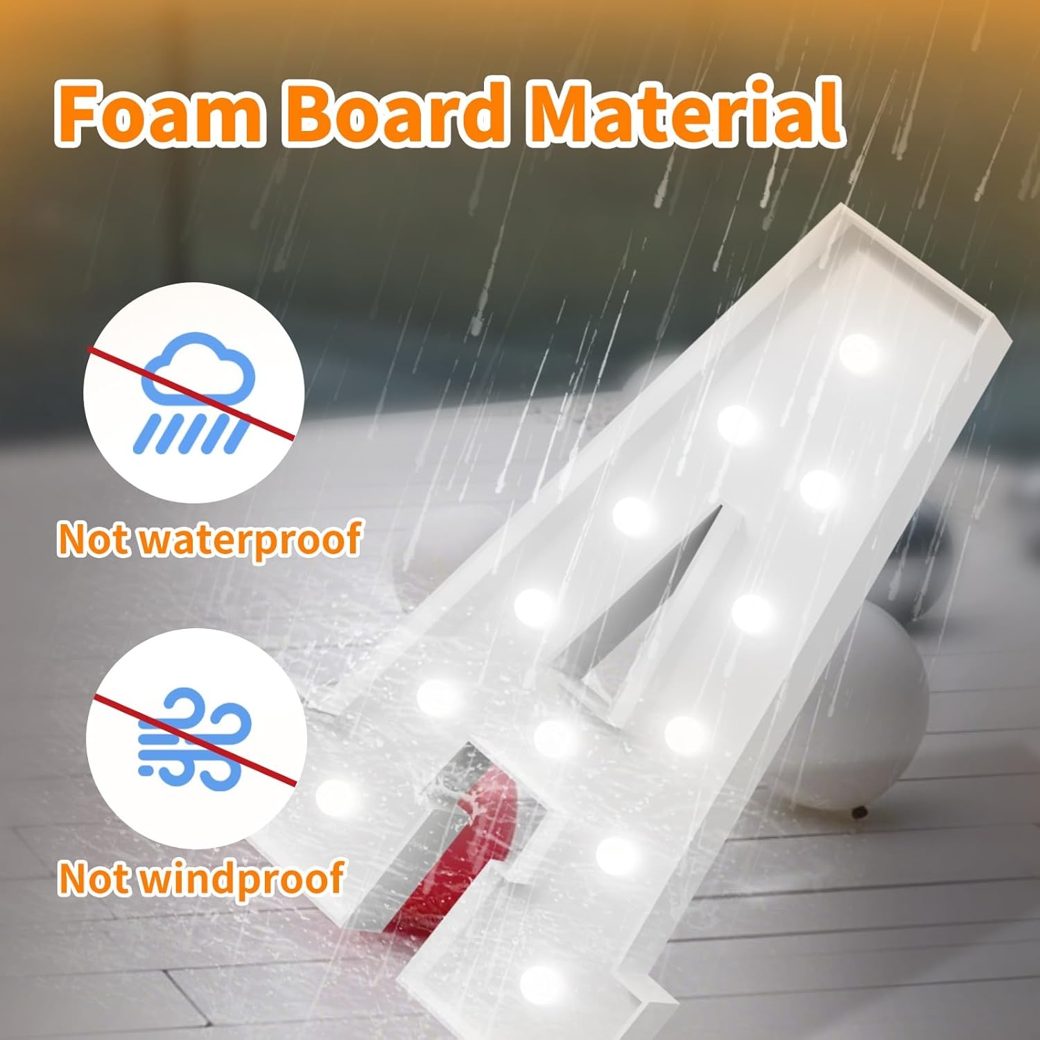 4FT bricolage chapiteau éclair - Light Up Letters Marquee avis et prix