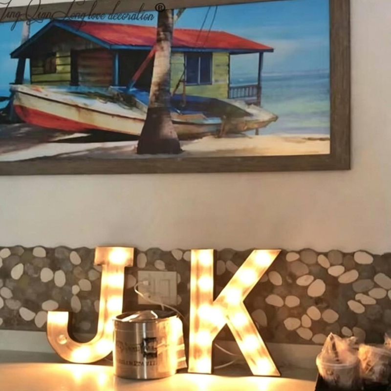 Lettres lumineuses personnalis - Light Up Letters Marquee avis et prix